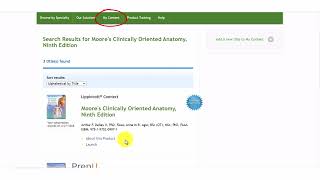 Lippincott Connect - Student - Returning Users