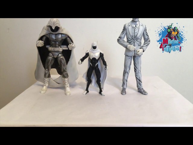 Vídeo relacionado con Marvel Hasbro Legends Series - Figura de Caballero Luna de 9.5 cm - Colección Retro 375 - A Partir de 4 años