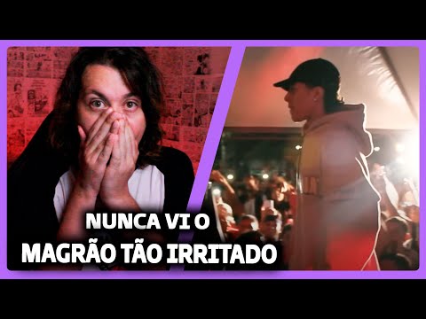 MAGRÃO X CHOD MC - FINAL BATALHA SÃO RAP MARÍLIA-SP | REACT DO MORENO