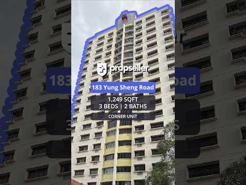183 Yung Sheng Road, 183 Yung Sheng Road, Boon Lay / Jurong / Tuas, 3 Bedrooms, 1,249 sqft, HDB Flat For Sale, by Gina Tow, 500254460 - PropertyGuru.com.sg