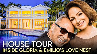 Gloria &amp; Emilio Estefan | House Tour | $35 Million Miami Mansion