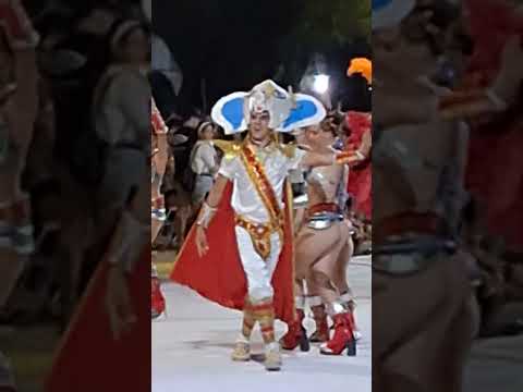 Carnaval de Nogoyá 🔥 Mi hija Nicol y Lautaro hicieron vibrar la noche  #Nogoya  #Baile #Corso