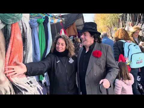 Rodando en un Mercadillo en Murcia