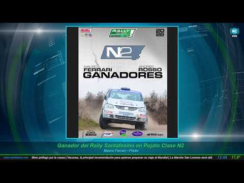 Mauro Ferrari, Piloto - Ganador del Rally Santafesino en Pujato Clase N2