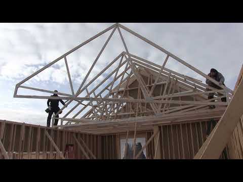 L'gosseux d'bois EP 341- Construction de la  maison de notre fille partie 2