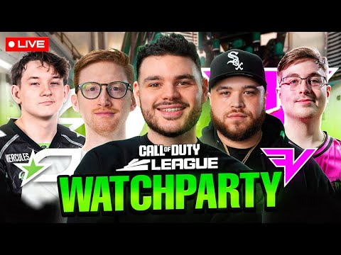 🔴LIVE - CDL WATCH PARTY!! OpTic TEXAS vs FAZE VEGAS - CDL MAJOR 1 QUALIFIERS WEEK 3 DAY 2