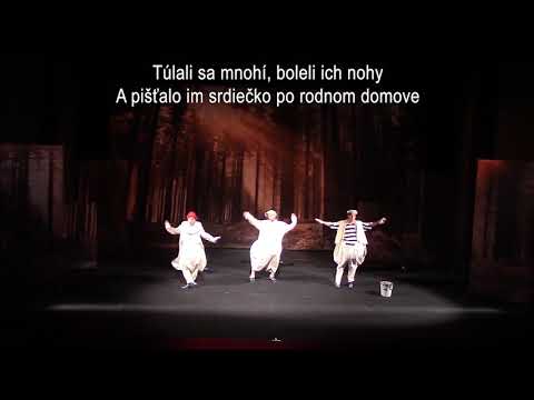 Tri Prasiatka - úvodná pesnička s textom