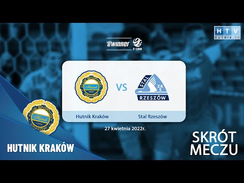 WIDEO: Stal Rzeszów - Hutnik Kraków 3-3 [SKRÓT MECZU]