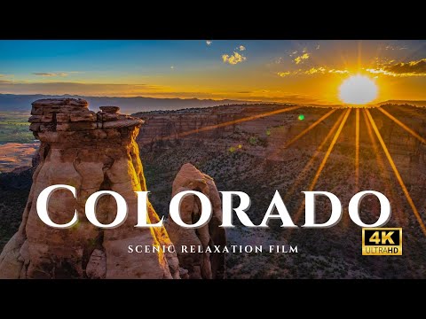 Colorado 4k -  Scenic Relaxation Film with Calming Music