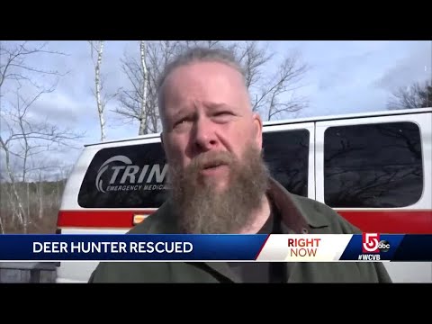 Deer hunter lucky to be alive after canoe capsizes