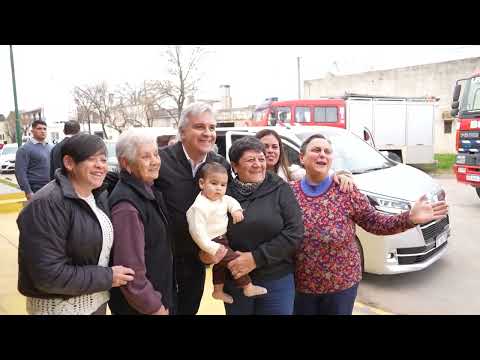 Huinca Renancó Llaryora supervisó la etapa final de la obra del Hospital Regional