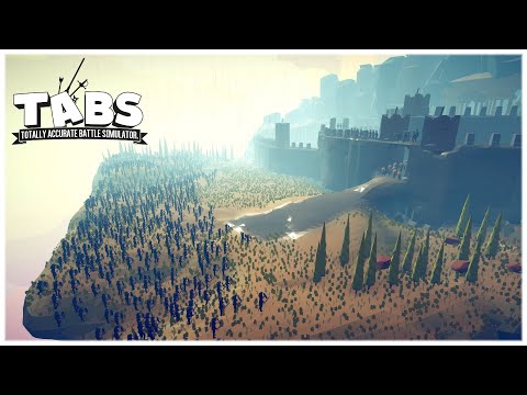 Helm's Deep Battle: 1000 Orc's Vs Rohan's Army [TABS]