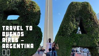 TRAVEL TO BUENOS AIRES  (vamos carajo)