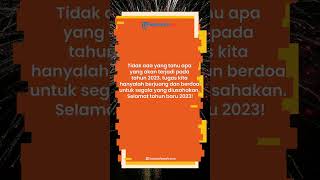 Ucapan Selamat Tahun Baru 2023, Singkat dan Penuh Makna, Cocok Dibagikan ke Media Sosial