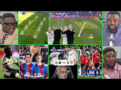 ANALYSIS.. CHELSEA'S NEW PLUS 1 TACTICS, MADRID 4 SEVILLA 1, BARCELONA 5 STAR, ARSENAL, MAN U, LIVER