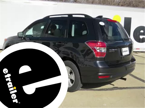 etrailer | 2016 Subaru Forester Curt Trailer Hitch Receiver: Complete Installation