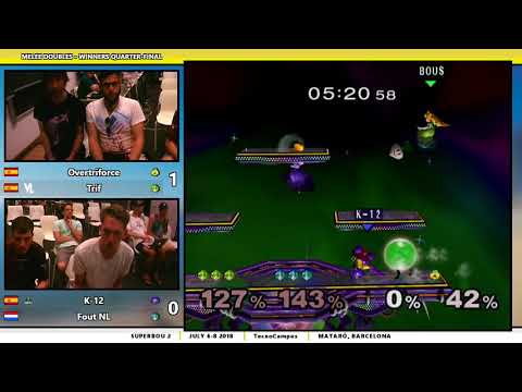 SB2 - Overtriforce / Trif Vs. K-12 / Fout NL - Winners Quarters - Melee Doubles