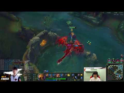 Faker Azir mid vs Ekko // Stream gameplay (Korean Rank) Patch 8.8