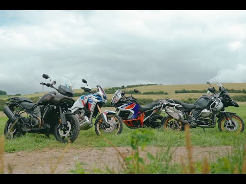 Harley-Davidson Pan America, KTM 1290 Super Adventure R, BMW R 1250 GS Adventure, Honda Africa Twin