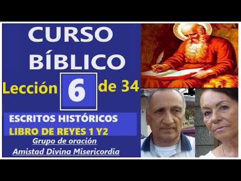 CURSO BÍBLICO LECCIÓN 6 DE 34