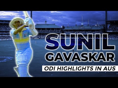 The ORIGINAL Little Master goes BANG! Best of Gavaskar's ODIs in Australia | From the Vault