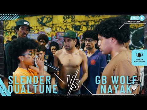 SLENDER (GO) + AQUALTUNE X GB WOLF + NAYAK | Ed: Dupla | Batalha Marginow | 1ªFASE  | 4/9 | BMW