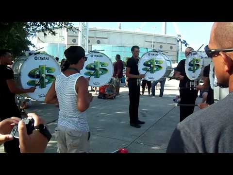 Cavaliers 2012 Bass Drums