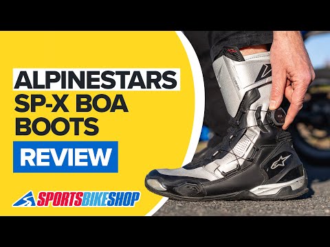 Alpinestars SP-X Boa motorcycle boots review - Sportsbikeshop