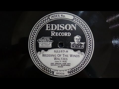 Wedding Of The Winds - Joe Green's Novelty Marimba Band (1928)