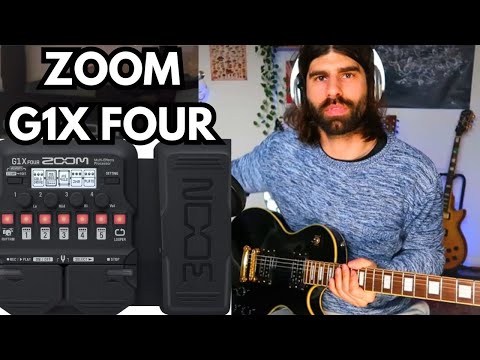 Zoom G1X Four Multi-Effects Processor 2020 - Black image 7