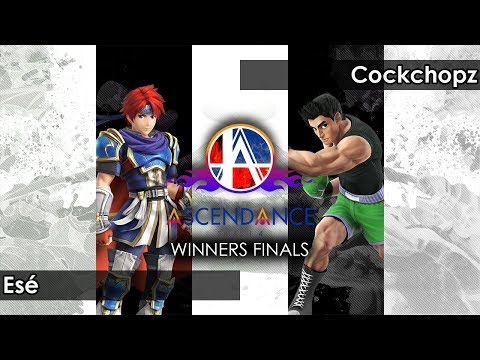 Smash 4: Esé (Roy) V PBG | MNK | Cockchopz (Little Mac) - Ascendance 80 Tournament SSB4