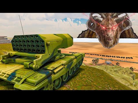 CLONES ARMY vs BEASTMEN & GIANTS | Ultimate Epic Battle Simulator 2 UEBS 2