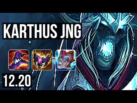 KARTHUS vs KINDRED (JNG) | 5.2M mastery, 2300+ games, 12/2/6, Dominating | KR Grandmaster | 12.20