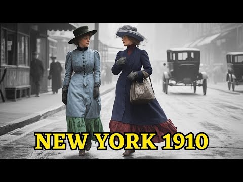 What Life Was Like In 1910s In NEW YORK