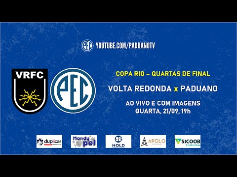 VOLTA REDONDA X PADUANO: AO VIVO COM IMAGENS | COPA RIO