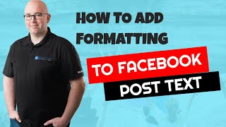 How to add text formatting to your Facebook or IG posts