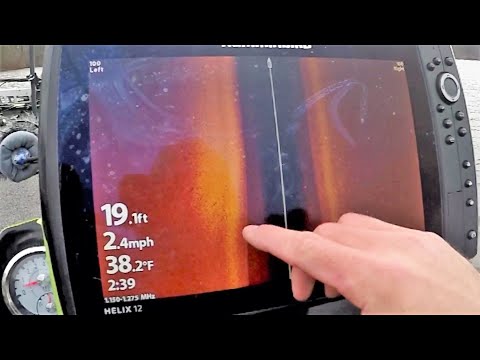 Humminbird PiranhaMax 4 DI echolotas video