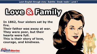 Little Women – Love & Family | Slow English Story for Listening Practice | Beginner Level (A1-A2)
