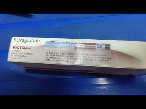 Liraglutide victoza 6 mg/ml injection, for hospital