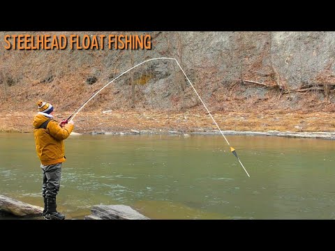The SPRING Run of STEELHEAD is FINALLY HERE | Float Fishing