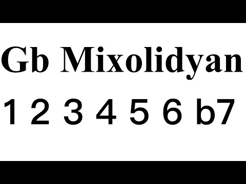 Gb Mixolydian Backing Track #LBT02Gb