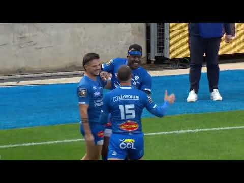 TOP 14 - Essai de Josaia RASUQE (CO) - Castres Olympique - Oyonnax Rugby - Saison 2023-2024