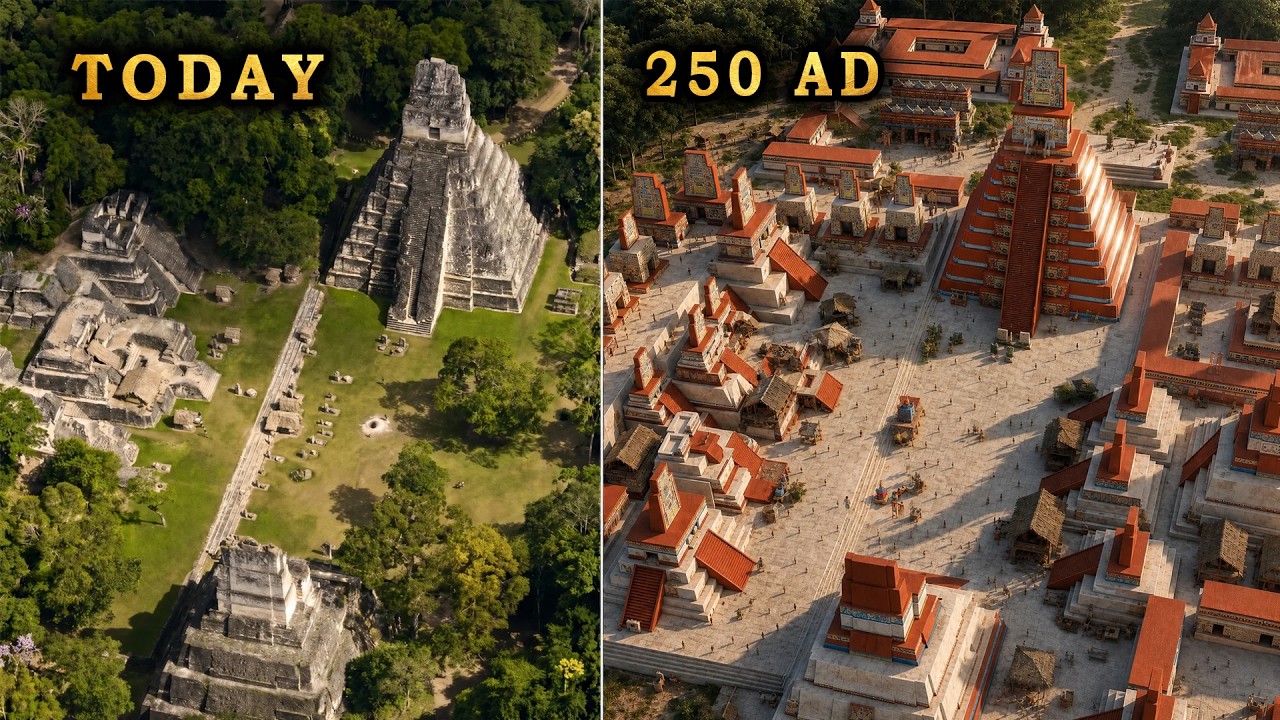 How Mayan Mega Cities Actually Looked: Maya Civilization