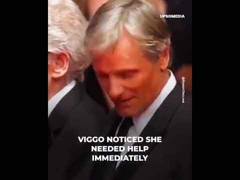 Kristen Stewart has struggled with her anxiety and Viggo Mortensen acted in the best possible way.