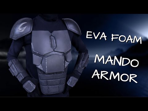 Make Your Own Foam MANDALORIAN ARMOR | With Templates | Part 1