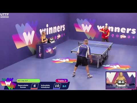 Winners League  18.08.21 Zaporozhets Roman - Kolomiiets Volodymyr 14:30