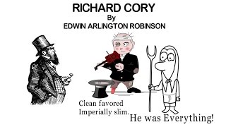 Richard Cory Poem shows How Money CAN&#39;T Buy Happiness - Edwin Arlington Robinson (ANIMATED)