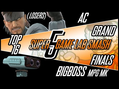 Super-GameLabSmash #5 Grand Finals AC (Snake) Vs BigBoss (Rob)