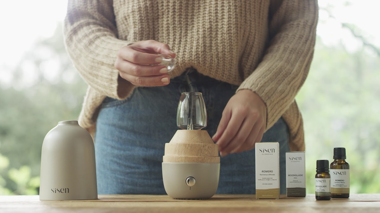 Difusor nebulizador sin agua Ishi de Sisen: Cómo funciona