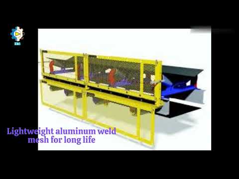 Infinity yellow conveyor safety guard